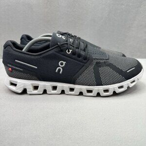 Mens Size 11.5 ON Cloud 5 Combo Black | White Running Shoes Athletic Sneakers